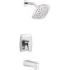 Moen UTS3773EP Via M-CORE 3-Series 1-Handle Eco-Performance Tub and Shower Trim Kit, Valve Required, Chrome(Chrome)