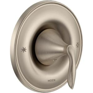 Moen Eva Brushed Nickel 1-Handle Posi-Temp Pressure Balancing Valve Trim Kit, Valve Required, T2131BN(Brushed Nickel)
