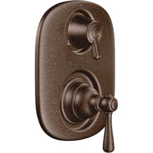 Moen Kingsley Brushed Nickel Moentrol Shower Valve with 3-Function Integrated Diverter Valve Trim, Valve Required, T4111BN(Oil Rubbed Bronze)