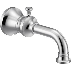 Moen S5000 Colinet Traditional Diverter Tub Spout with Slip-fit CC Connection, Chrome(Chrome)