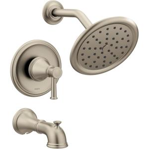 Moen T2313EPNL Belfield Posi-Temp Eco-Performance Tub and Shower Trim Kit, Valve Required, Polished Nickel(Brushed Nickel)