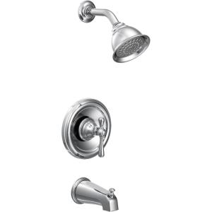Moen T3113 Kingsley Moentrol Tub and Shower Trim Kit, Valve Required, Chrome