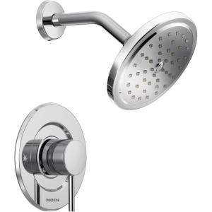 Moen T3292 Align Moentrol Volume Control Modern Shower Trim Kit, Valve Required, Chrome(Chrome)