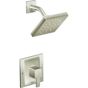 Moen TS3715BN 90-Degree Moentrol Modern Shower Trim Kit, Valve Required, Brushed Nickel