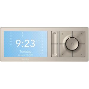 Moen Terra Beige Smart Shower 2-Outlet Digital Water System Controller for Thermostatic Shower Valve, TS3302TB(Terra Beige)