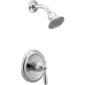 Moen UT2152EP Brantford M-CORE 2-Series 1-Handle Tub and Shower Trim Kit, Valve Required, Chrome(Chrome)