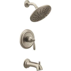 Moen UT2253EPORB Brantford M-CORE 2-Series 1-Handle Tub and Shower Trim Kit, Valve Required, Oil Rubbed Bronze(Brushed Nickel)