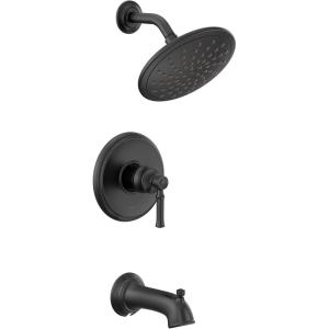Moen UT2283EPORB Dartmoor M-CORE 2-Series 1-Handle Tub and Shower Trim Kit, Valve Required, Oil Rubbed Bronze(Matte Black)