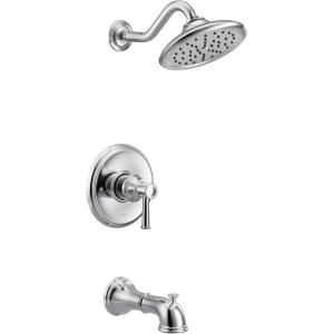 Moen UT3313EPNL Belfield M-CORE 3-Series 1-Handle Eco-Performance Tub and Shower Trim Kit, Valve Required, Polished Nickel(Chrome)