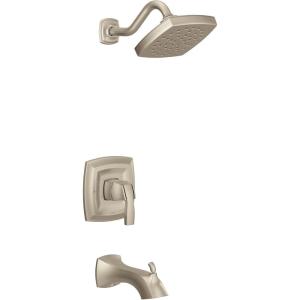 Moen UT3693EPORB Voss M-CORE 3-Series 1-Handle Eco-Performance Tub and Shower Trim Kit, Valve Required, Oil Rubbed Bronze(Brushed Nickel)