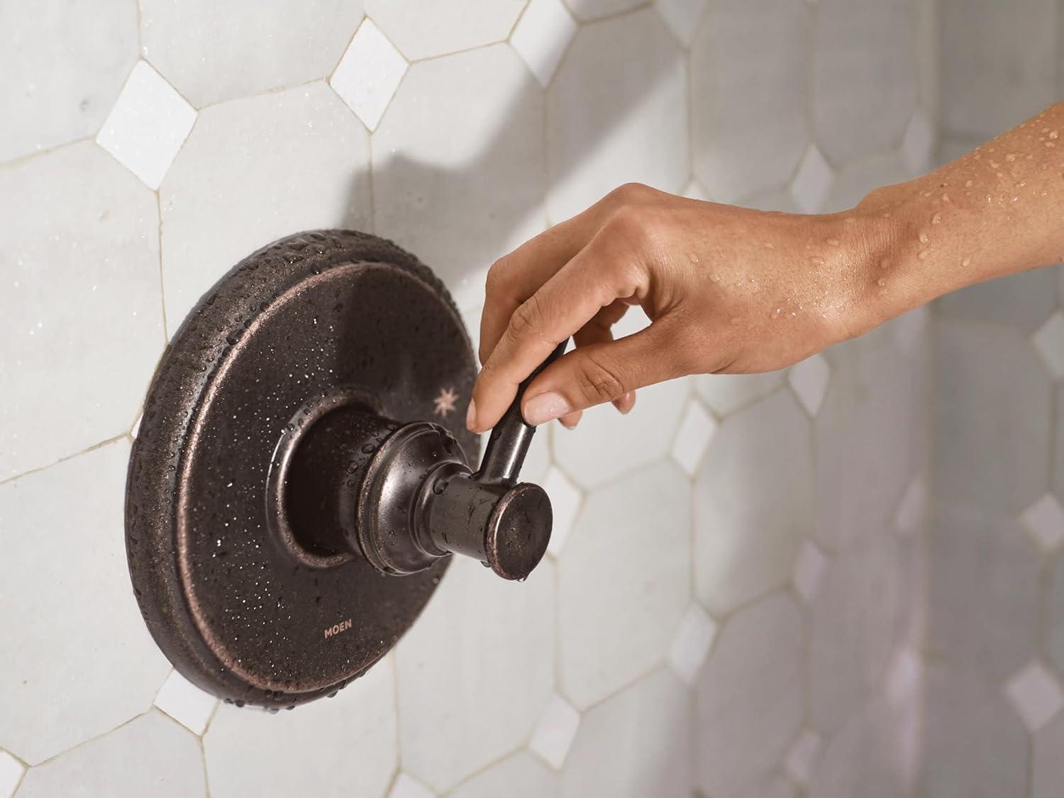 image:imageMoen UT2313EPORB Belfield MCORE 2Series 1Handle Tub and Shower Trim Kit Valve Required Oil Rubbed BronzeOil Rubbed Bronze