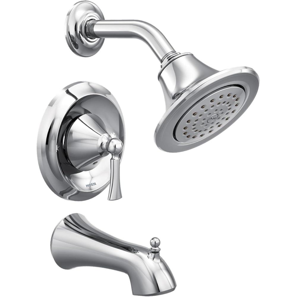 image:imageMoen Wynford Oil Rubbed Bronze PosiTemp Tub and Shower Trim Kit Valve Required T4503ORBChrome