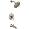 Moen UTS3203EPBN Doux M-CORE 3-Series 1-Handle Eco-Performance Tub and Shower Trim Kit, Valve Required, Brushed Nickel