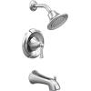 Moen Wynford Oil Rubbed Bronze Posi-Temp Tub and Shower Trim Kit Valve Required, T4503ORB(Chrome)