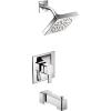 Moen 90 Degree Chrome PosiTemp Tub and Shower Trim Kit without Valve, TS2713