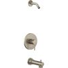 Moen UT2193NHBG Align M-CORE 3-Series 1-Handle Tub and Shower Trim Kit, Valve Required, Brushed Gold(Brushed Nickel)