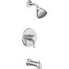 Moen UT2663EP Vichy M-CORE 2-Series 1-Handle Tub and Shower Trim Kit, Valve Required, Chrome