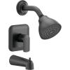 Moen UT2813EPBL Rizon M-CORE 2-Series 1-Handle Tub and Shower Trim Kit, Valve Required, Matte Black(Matte Black)