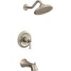 Moen UT35503EPBN Wynford M-CORE 3-Series 1-Handle Eco-Performance Tub and Shower Trim Kit, Valve Required, Brushed Nickel