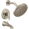 Moen UTS3203EPBN Doux M-CORE 3-Series 1-Handle Eco-Performance Tub and Shower Trim Kit, Valve Required, Brushed Nickel