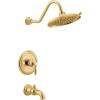 Moen UTS33103EPBG Weymouth M-CORE 3-Series 1-Handle Eco-Performance Tub and Shower Trim Kit, Valve Required, Brushed Gold