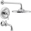 Moen UTS344303EP Colinet M-CORE 3-Series 1-Handle Eco-Performance Tub and Shower Trim Kit, Valve Required, Chrome