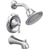 Moen Wynford Oil Rubbed Bronze Posi-Temp Tub and Shower Trim Kit Valve Required, T4503ORB(Chrome)
