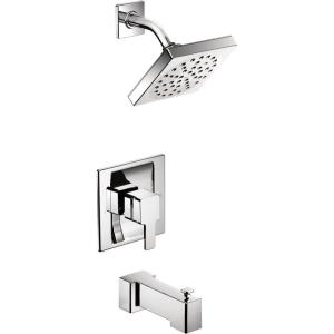 Moen 90 Degree Chrome PosiTemp Tub and Shower Trim Kit without Valve, TS2713