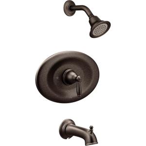 Moen T2157EPORB Brantford Posi-Temp Eco-Performance Tub and Shower Trim Kit, Valve Required, Oil Rubbed Bronze((Pack of 1))