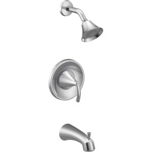 Moen T2743BN Glyde Posi-Temp Tub/Shower Faucet, Brushed Nickel(Chrome)