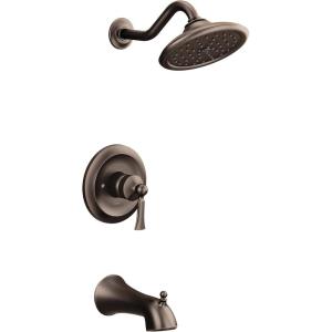 Moen UT35503EPORB Wynford M-CORE 3-Series 1-Handle Eco-Performance Tub and Shower Trim Kit, Valve Required, Oil Rubbed Bronze