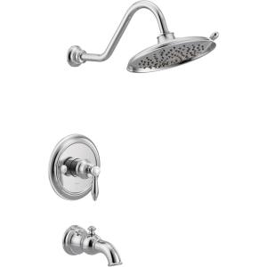 Moen UTS33103 Weymouth M-CORE 3-Series 1-Handle Tub and Shower Trim Kit, Valve Required, Chrome