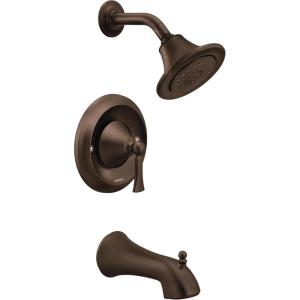 Moen Wynford Oil Rubbed Bronze Posi-Temp Tub and Shower Trim Kit Valve Required, T4503ORB(Oil Rubbed Bronze)