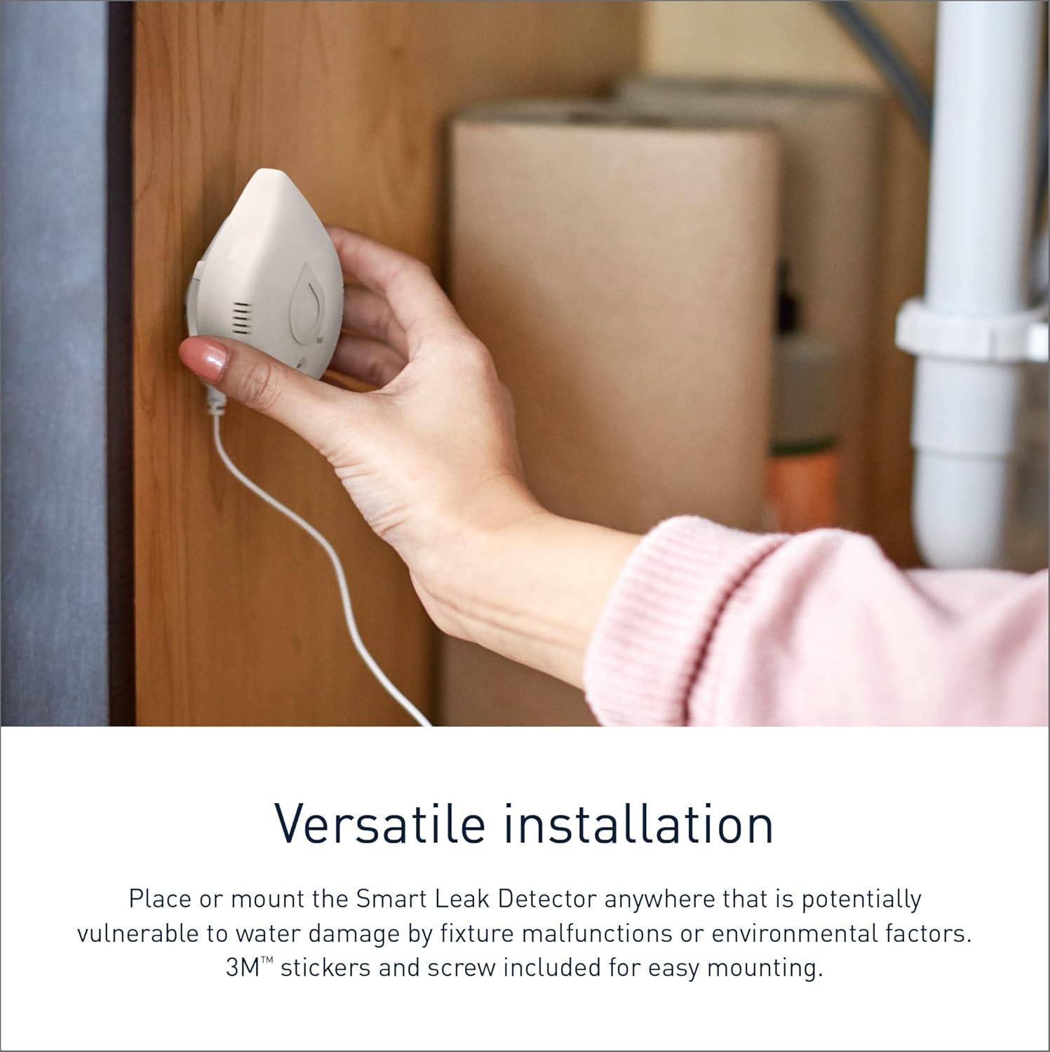 image:imageFlo by Moen 34Inch Smart Water Shutoff with Smart Water Detector 1PackShutoff Detector 1pack