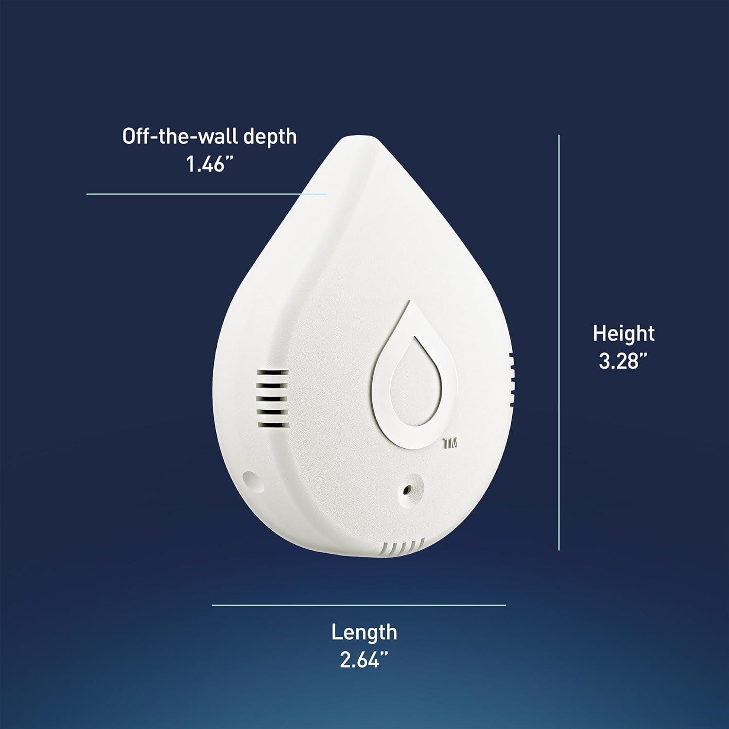 image:imageMoen Flo Smart Water Leak Detector Drip or Flood Sensor Alarm for Home 1Pack White 920004White