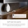 Moen Flo Smart Water Leak Detector, Drip or Flood Sensor Alarm for Home, 1-Pack, White, 920-004(White)