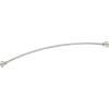 Moen Curved Adjustable Spring Tension No Drill Shower Curtain Rod for Bathroom, Chrome Finish, CSR2172CH(Brushed Nickel)