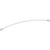 Moen Curved Adjustable Spring Tension No Drill Shower Curtain Rod for Bathroom, Chrome Finish, CSR2172CH(Chrome)