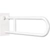 Moen Home Care Bathroom Safety 30 Inch Stainless Steel Flip Up Bathroom Grab Barwith Textured Grip, Elderly Assistance Product, Handicap Accessories for Daily Living, R8960FD(Glacier)