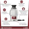Waste King Legend Series Continuous Feed Garbage Disposal for Kitchen Sink with Power Cord, L-2600(3/4 HP – Continuous Feed)
