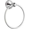Moen Preston Collection Polished Chrome Bathroom Hand-Towel Ring, Wall Mounted Towel Holder, DN8486CH(7 Inch)