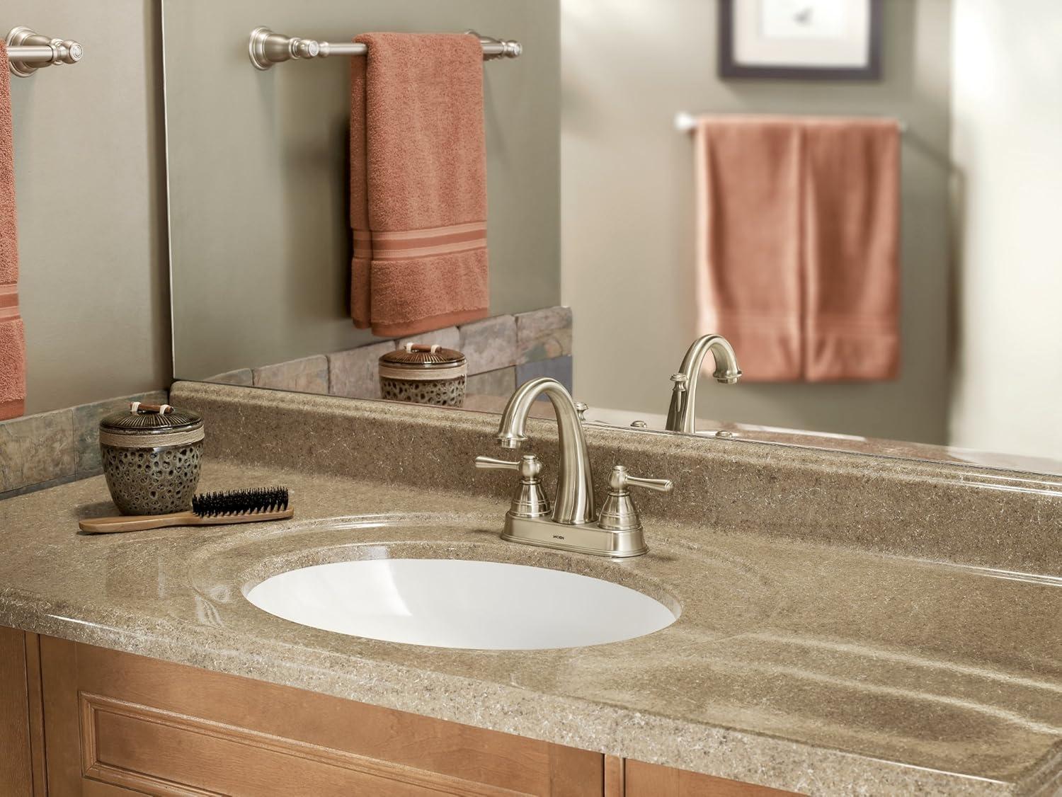 image:imageMoen 6121ORB Kingsley TwoHandle High Arc Bathroom Faucet Oil Rubbed BronzeWrought Iron