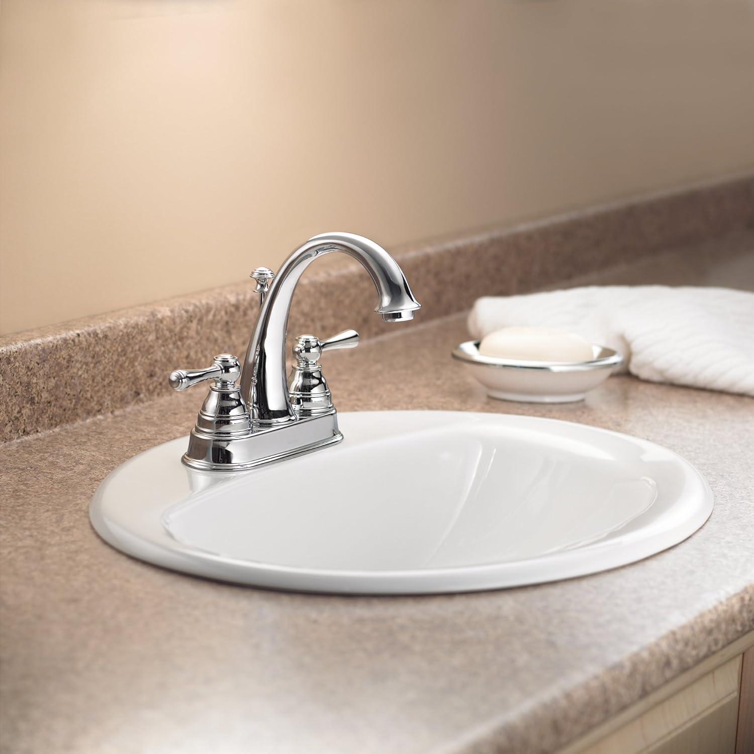 image:imageMoen 6121ORB Kingsley TwoHandle High Arc Bathroom Faucet Oil Rubbed BronzeWrought Iron