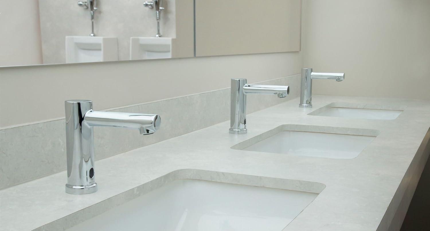 image:imageMoen 8559 Commercial Align MPower Electronic Touchless HandsFree SensorOperated Modern Bathroom Sink Faucet Chrome
