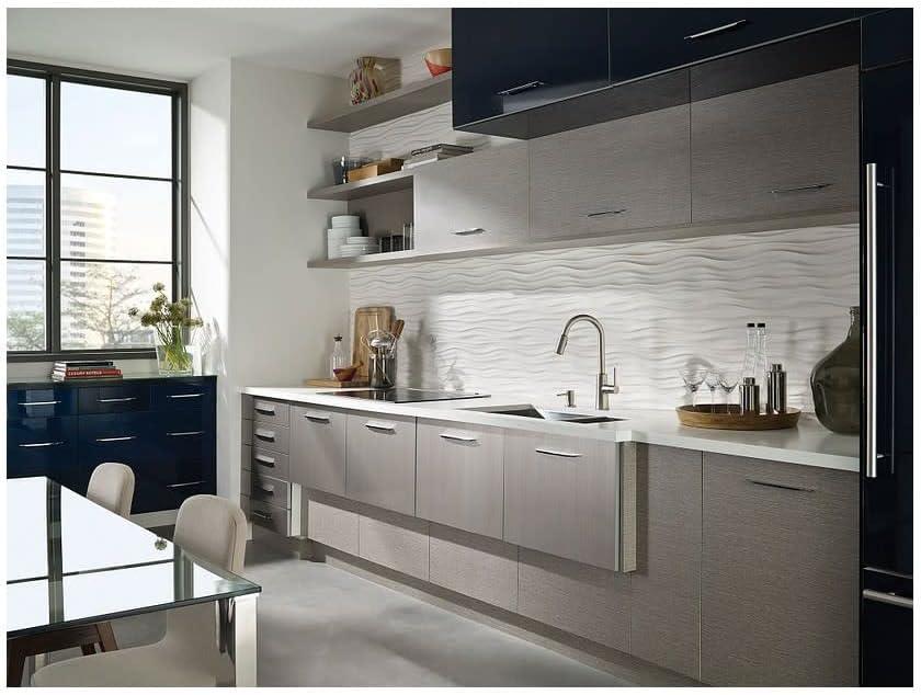 image:imageMoen 87066SRS Pullout Spray HighArc Kitchen Faucet with Soap Dispenser from The Nori Collection Spot Resist Stainless