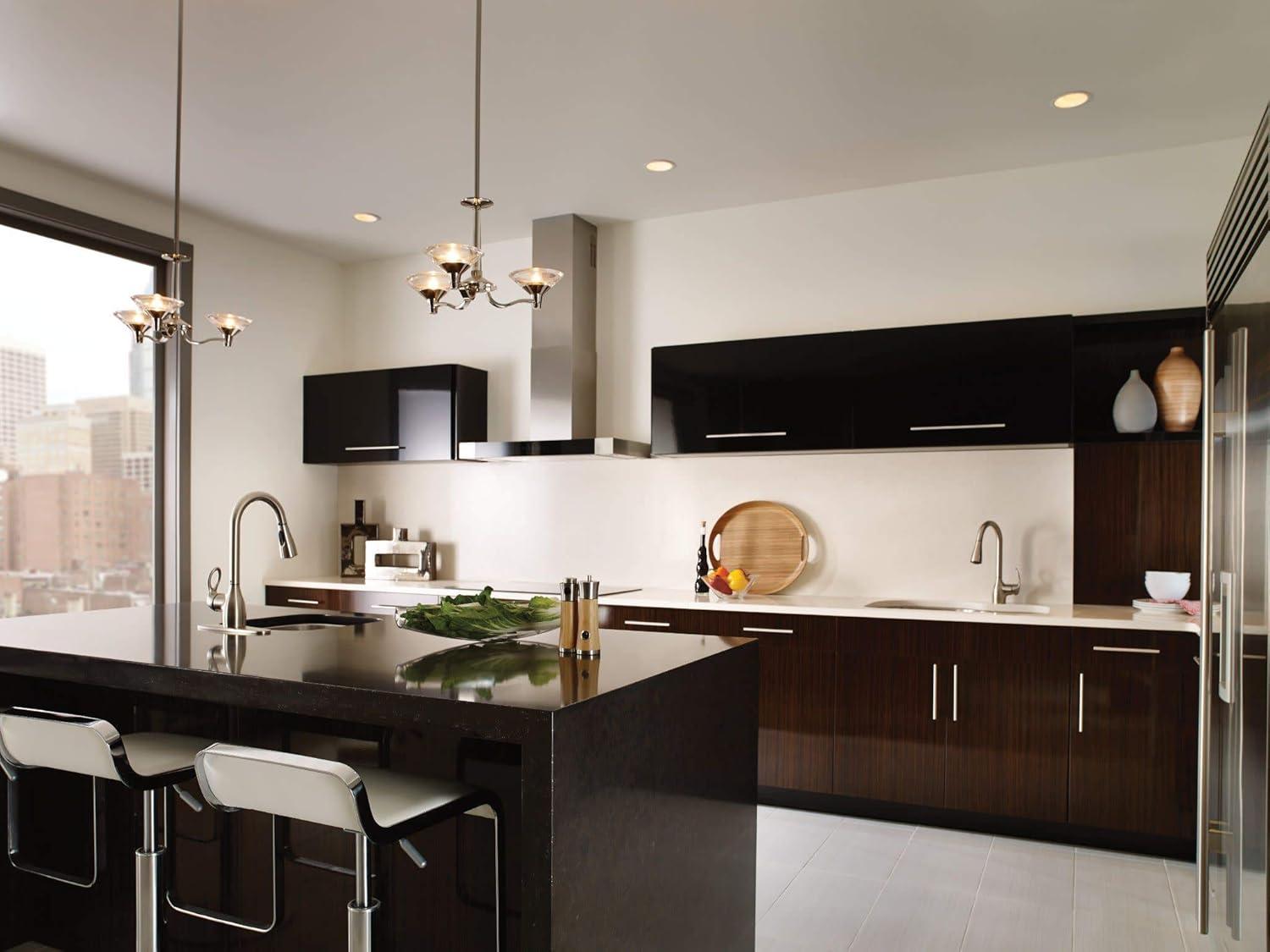 image:imageMoen CA87011SRS Single Handle Kitchen Faucet with Pullout Spray from the Kleo Collection Spot Resist Stainless