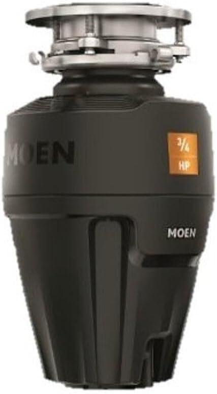 image:imageMoen Prep Series PRO Continuous Feed Compact Garbage Disposal for Kitchen Sink with Power Cord GXP50C05 HP