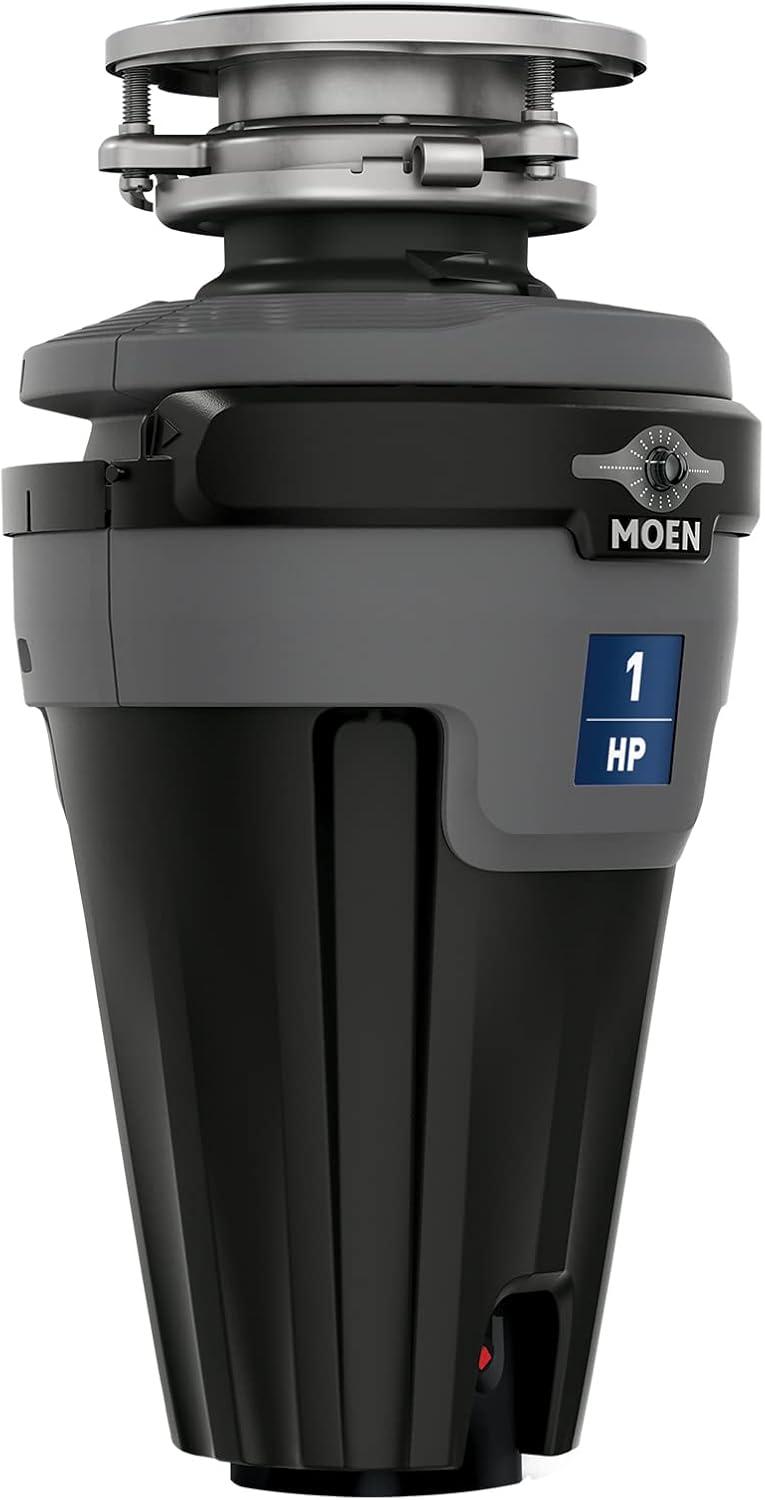 image:imageMoen Prep Series PRO Continuous Feed Compact Garbage Disposal for Kitchen Sink with Power Cord GXP50C1 HP