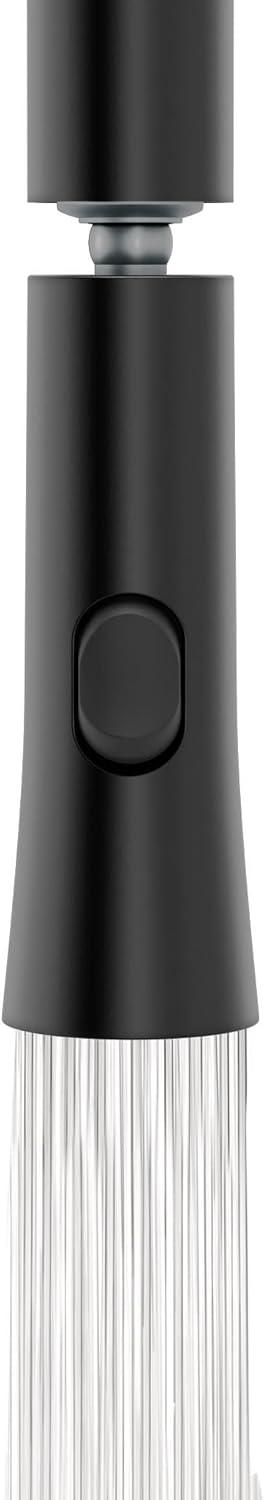 image:imageMoen Ronan Spot Resist Stainless Pulldown Kitchen Faucet with SwivelControl Wand and Power Clean Technology 87918SRSMatte Black