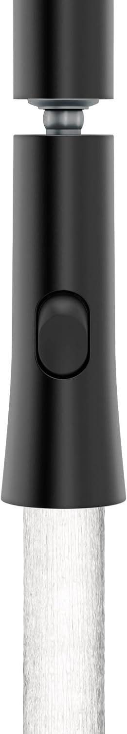 image:imageMoen Ronan Spot Resist Stainless Pulldown Kitchen Faucet with SwivelControl Wand and Power Clean Technology 87918SRSMatte Black